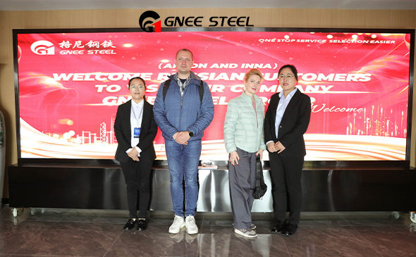 Welcome Russian customers to visit us