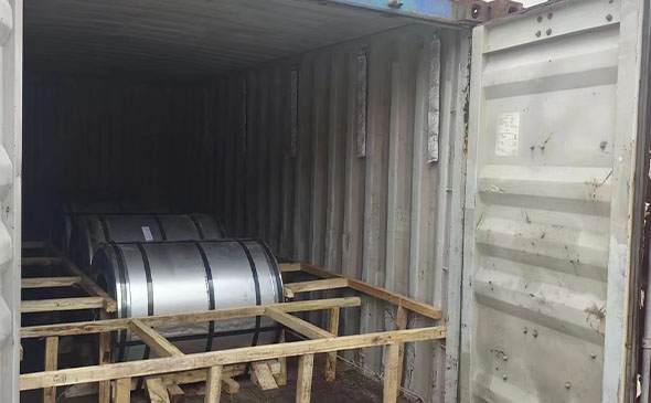silicon steel shipped to India