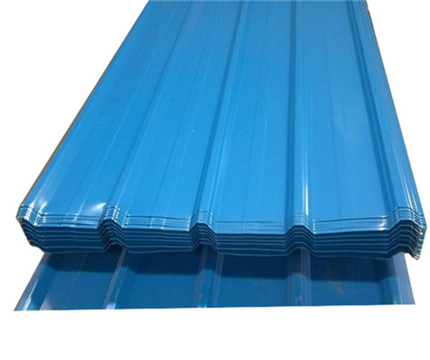 Q235B Roof structure PET film coated roofing sheet