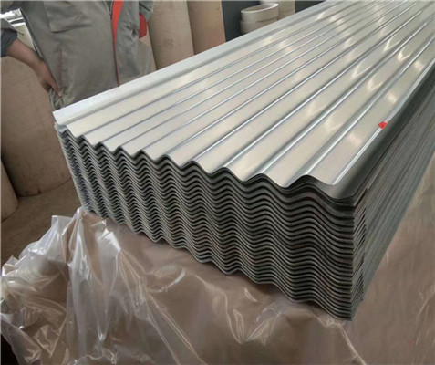 DX52D corrugated steel plate