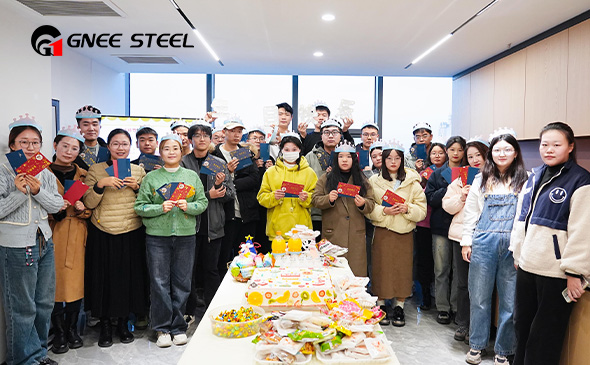 GNEE employee birthday party