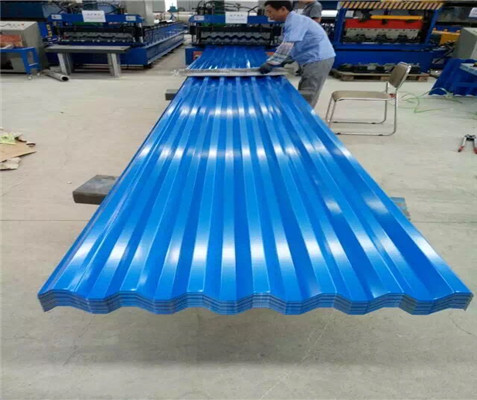 Q235B Corrugation Steel Roofing Sheet
