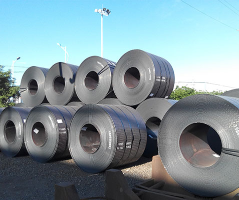 checkered steel coil