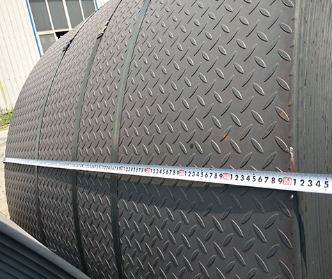 checkered steel coil